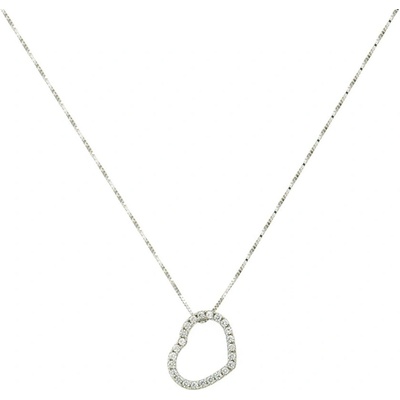 Cara Diamanti Дамско колие от бяло злато Cara Diamanti P1200W (P1200W)