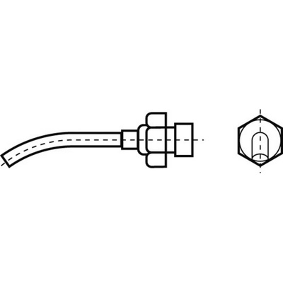 Weller R08 horkovzdušná tryska horkovzdušné trysky Velikost hrotů 2.5 mm Obsah 1 ks