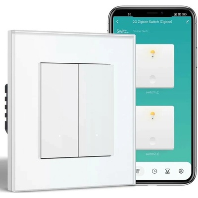 BSEED chytrý Zigbee vypínač světel – Echo Click Bílá 2