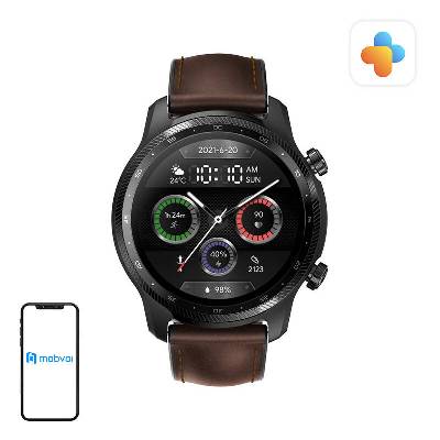 Inteligentné hodinky Mobvoi TicWatch Pro 3 Ultra LTE (Shadow Black) 031336