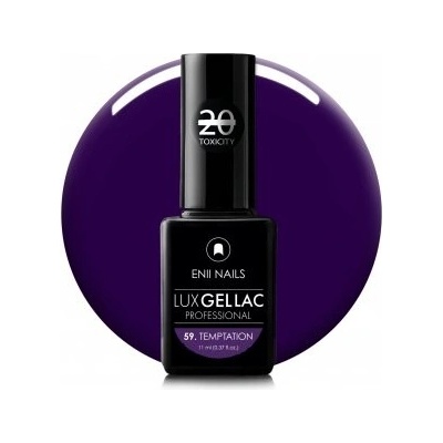 Enii nails Lux Gel lak 59 Temptation 11 ml