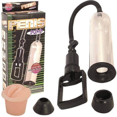 Lonely Penis Pump - súprava s pumpou na penis 3 dielna