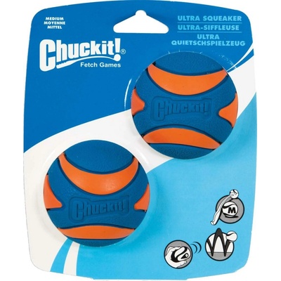 Chuckit Ultra Squeaker Ball 6 cm 2 ks