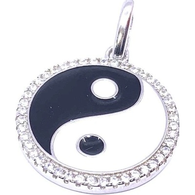 Jan Kos jewellery Stříbrný přívěsek jin jang 12117986