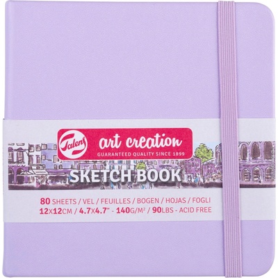 Talens Art Creation Sketchbook v pevnej väzbe Pastel Violet 12 x 12