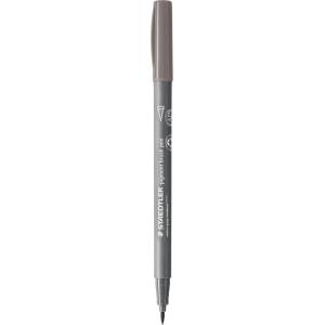 STAEDTLER Флумастер Staedtler Pigment Brush 371, сив 84 (31656-А-СИВ 84)