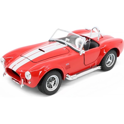 Welly Shelby Cobra 427 S/C 1965 červená 1:24
