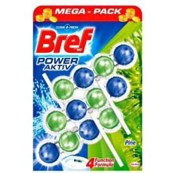 Image 1 of Bref Power Aktiv Pine тоалетно блокче 3 х 50 гр