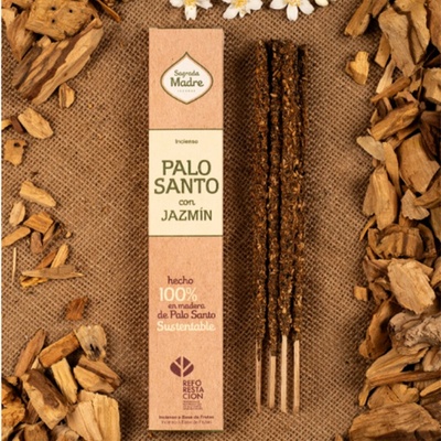 Sagrada Madre Vonné tyčinky Palo Santo a Jasmín 8 ks – Zboží Dáma