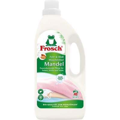 Frosch BABY gel na jemné prádlo a bavlnu s mandlovou vůní 40 dávek