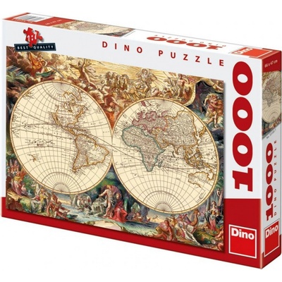 Dino Aktiv 1000 XXL dielov Historická mapa