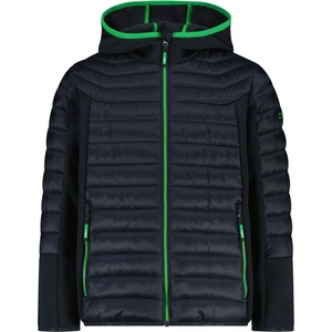 CMP Детско синтетично яке CMP Kid's Jacket Hybrid Fix Hood 35Z3214 Hybrid jacket - Antracite / Deep Mint - размер 98 (EU) (703-5617-0111)