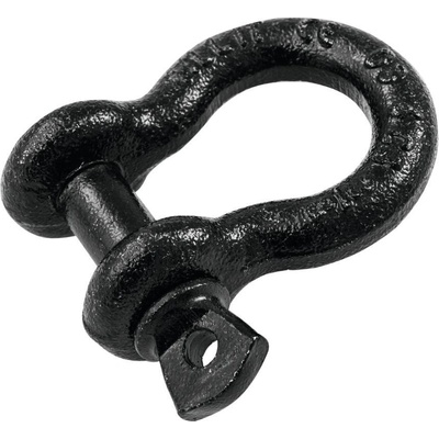 Safetex Shackle 10 mm 500 kg BGV-C1 černé šroubovací