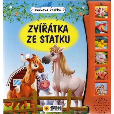 Zvířátka na statku zvuková knížka