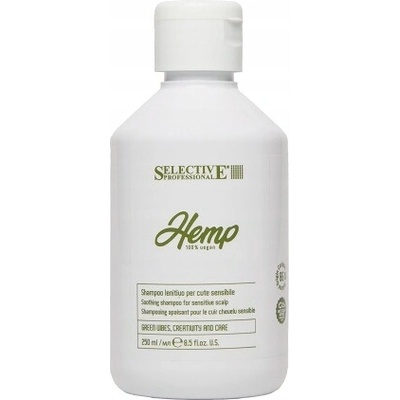 Selective HEMP 100% Vegan Šampon zklidňující 250ml + DÁREK sáček