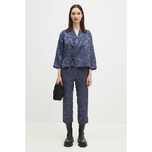 Kenzo Панталон с лен (FF52PA0939JG.67)