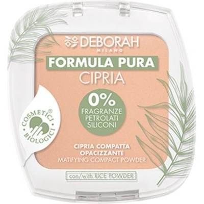 Deborah Milano Formula Pura matující pudr 03 Apricot 9 g