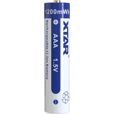 Акумулаторна батерия LiIon 10440 AAA R03 1, 5V 750mAh 4 бр. в PVC кутия XTAR (XTAR-BL-AAA-750-4PK)