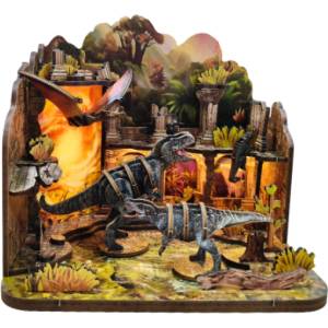 2Kids Toys Миниатюра на къща Динозавърски замък (2D98313)