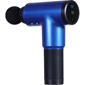 Iris KT-011-BL син масажен пистолет с 4 адаптера (KT-011-BL)