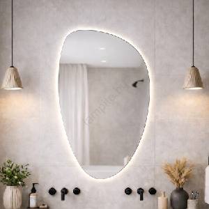 Baltica Design Baltica Design- LED огледало с подсветка. STONE FLUID LED/15W/230V 4500K 92x55 cm IP65 (DB0048)
