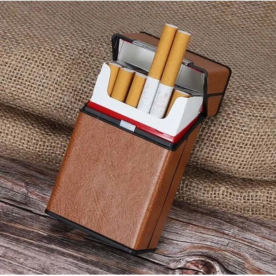 LUDOVKA PRIVATE Puzdro na cigarety MODERN hnedé