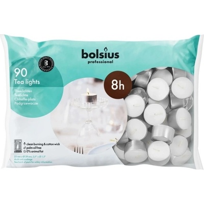 Čajová svíčka Bolsius 90 ks 8 hod (23x40 mm)