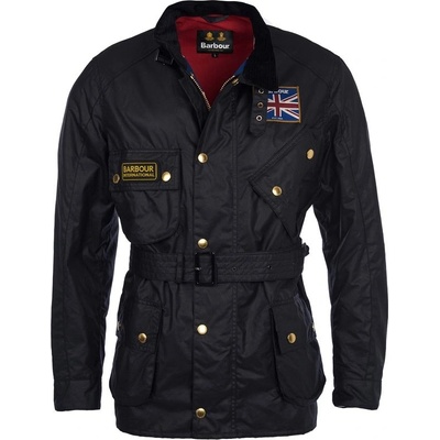 Barbour International Union Jack Wax jacket