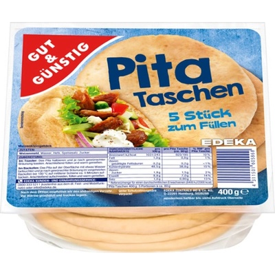 G&G pita chleb 5 ks 400 g – Zbozi.Blesk.cz