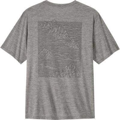Patagonia Мъжка спортна тениска Patagonia Cap Cool Daily Shirt Strataspire Sport shirt - Feather Grey (216-7992-0214)