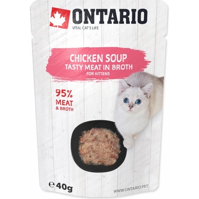 Ontario Soup Kitten Chicken Carrot & Rice 40 g