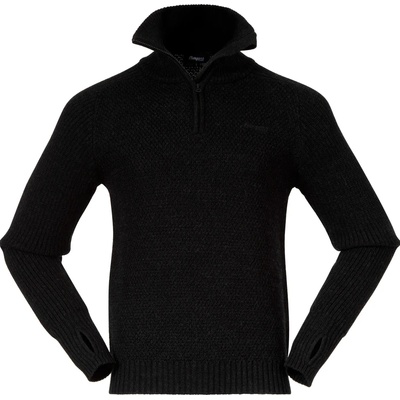 Bergans Мъжки вълнен пуловер Bergans Ulriken Jumper Merino jumper - Black - размер XL (005-0358-1414)