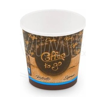 Wimex papierový pohár coffee to go XS 110 ml O 62 MM
