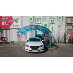 prima terra Автомобилен навес Primaterra Berlina 2, 95х4х2, 65м (3800233903058)