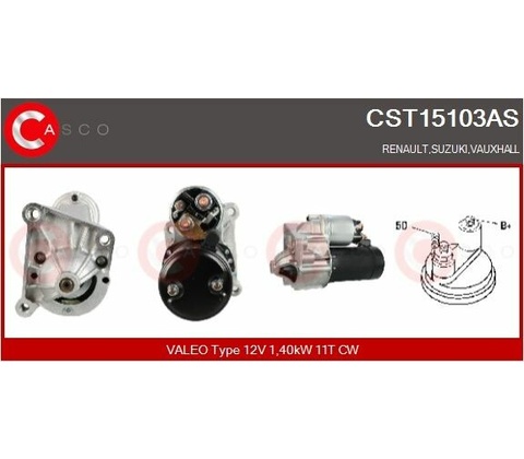 Startér CASCO CST15103AS