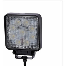 TruckLED LED Epistar pracovné svetlo, hranaté, 27W, 2200 lm, 12/24V, IP67 [L0077S]