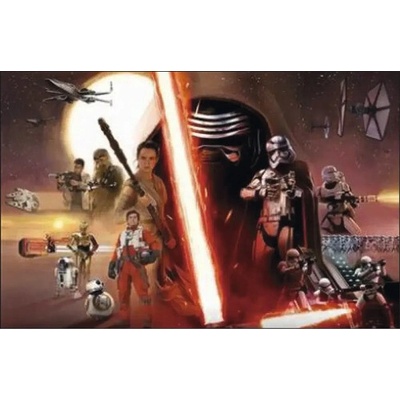 Obraz Decopanel Star Wars VII 90x58cm