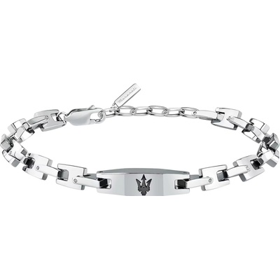 Maserati Výrazný oceľový náramok pre mužov Iconic JM425AVD106