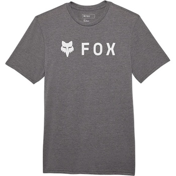 FOX Racing Мъжка спортна тениска FOX Racing Absolute S/S Tech Tee Sport shirt - Heather Graphite - размер XL (216-6039-0214)