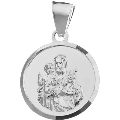 Argento Stříbrný přívěsek sv. Jozef 85795
