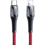 JOYROOM Кабел Joyroom S-1224K2, USB-C към Lightning, Power Delivery, 20W, 2.4A (S-1224K2 Red)