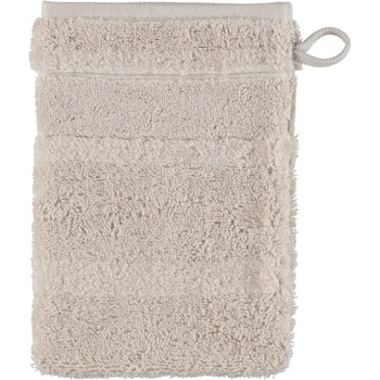 Cawö Ръкавица за къпане Noblesse II гладки 16 x 22 см бежова (1002 16/22 366)