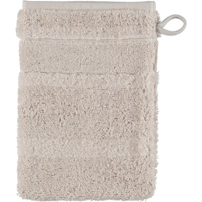 Cawö Ръкавица за къпане Noblesse II гладки 16 x 22 см бежова (1002 16/22 366)