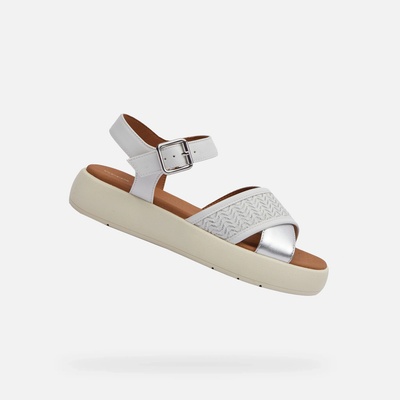 Geox Бели дамски сандали Geox Camalei Geox | Byal | ЖЕНИ | 39