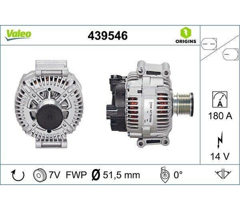 generátor VALEO 439546