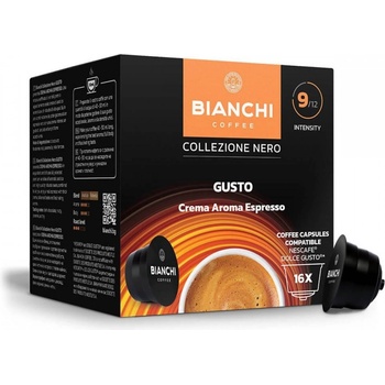 Bianchi Collezione Nero Gusto Crema Aroma 16 бр. капсули система Dolce Gusto