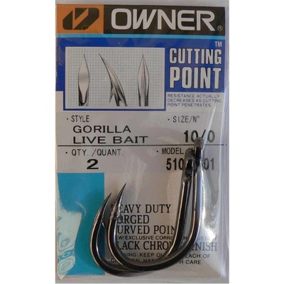 Owner s očkem cutting point vel.1 6 ks