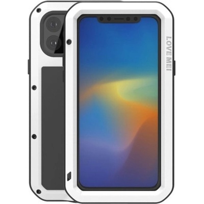 Pouzdro Love Mei extra odolné proti nárazu, vodě a prachu iPhone 11 Pro Max - bílé
