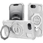 Techsuit Калъф Камера за iPhone 16e / iPhone 17e - Carbon Shield PRO - Бял (KF2352680)