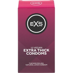 EXS Condoms Extra Thick - презерватив с дебели стени (12 бр. ) - lovesexshop